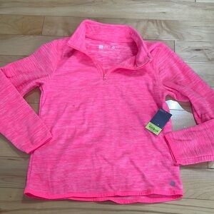 🆕 NWT Girls Fleece 1/4 Zip Sweatshirt
